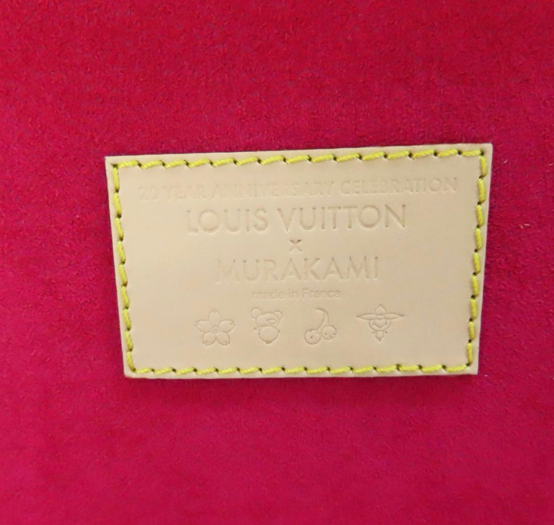 Rare Louis Vuitton × Takashi Murakami Monogram Multicolor “Pyramid Trunk Luggage Set” – M13126