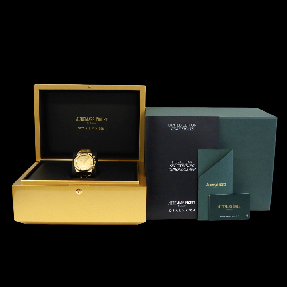 Audemars Piguet Royal Oak Chronograph 26240BA × 1017 ALYX 9SM – 18K Yellow Gold – 202-Piece Limited Edition (2022)