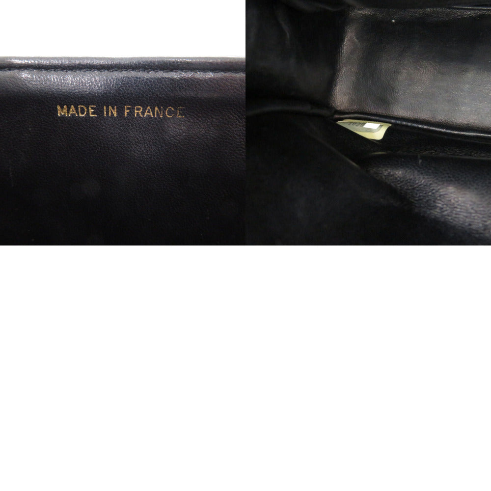 CHANEL MATELASSÉ 23 DOUBLE FLAP — CROCODILE BLACK × GOLD