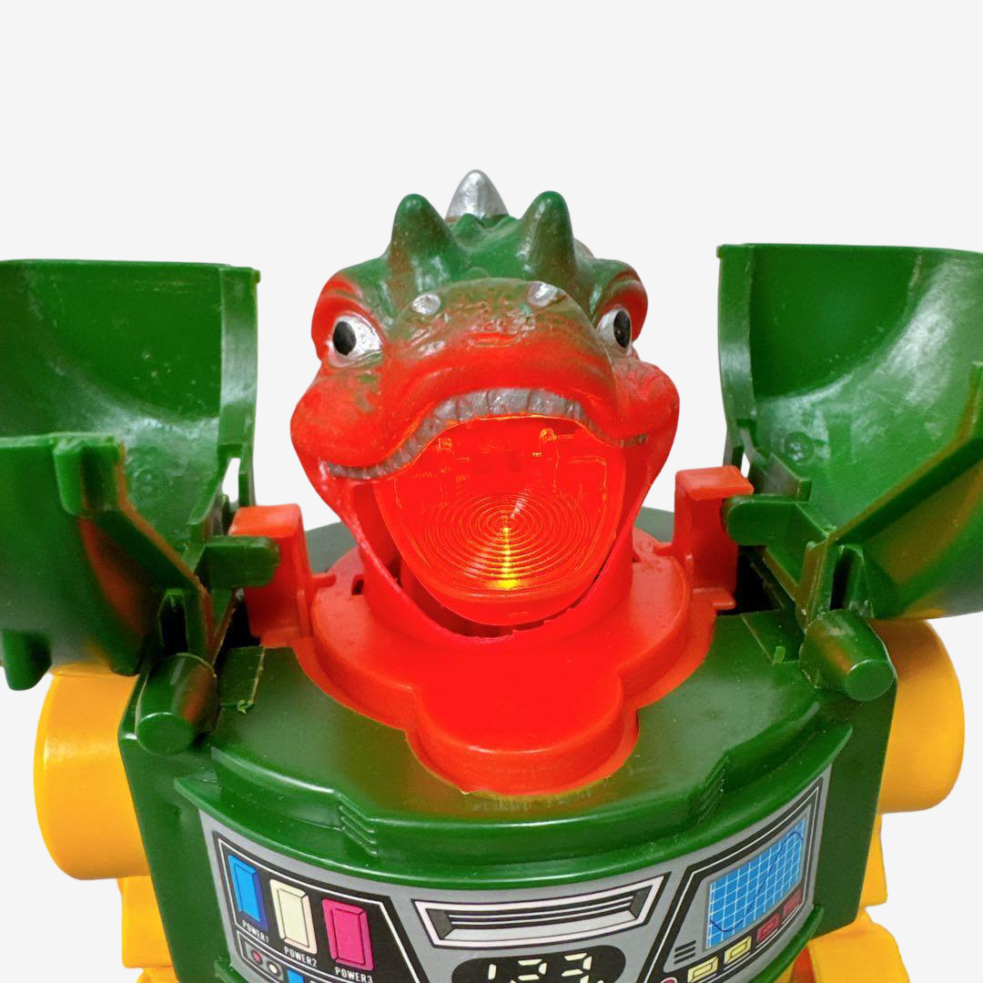 Horikawa Monster Robot · Battery-Operated Transforming Kaiju Robot · Original Box · Japan, circa 1980s