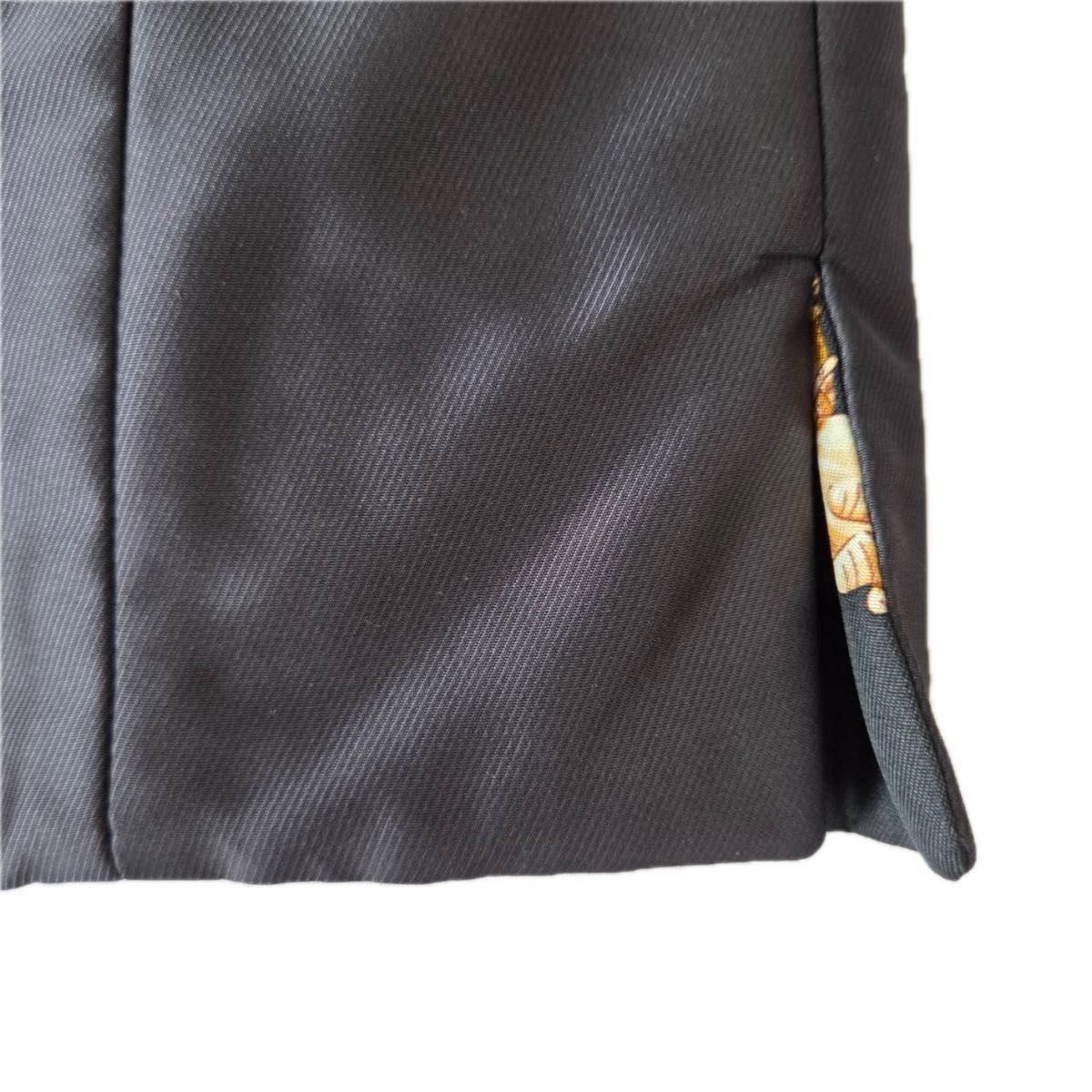 Hermès Margiela Era Reversible Silk Blouson — Gold Baroque Motif, Black Leather Accents, Archive Jacket