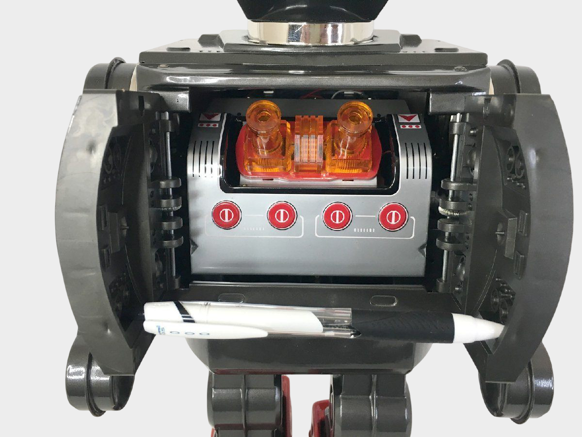 Horikawa SUPER SPACE GIANT Tin Robot Japan — Official Reissue Space-Age Battery Robot with Box