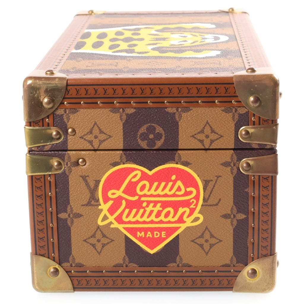 LOUIS VUITTON × NIGO LV² Coffret Accessoires M20463 Monogram Stripe Tiger Hardsided Case