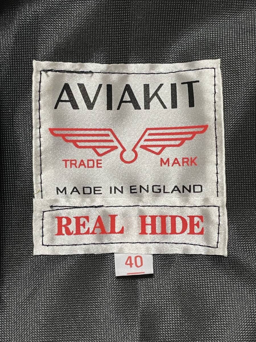 Lewis Leathers 391T Lightning Yellow Horsehide Double Riders Jacket Aviakit Size 40