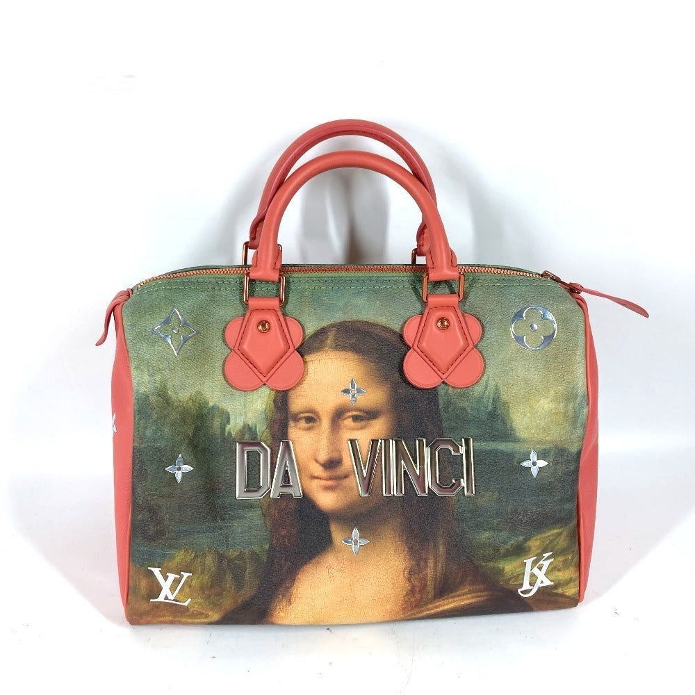 Louis Vuitton x Jeff Koons Mona Lisa Speedy 30 M43372 Masters Collection Limited Edition