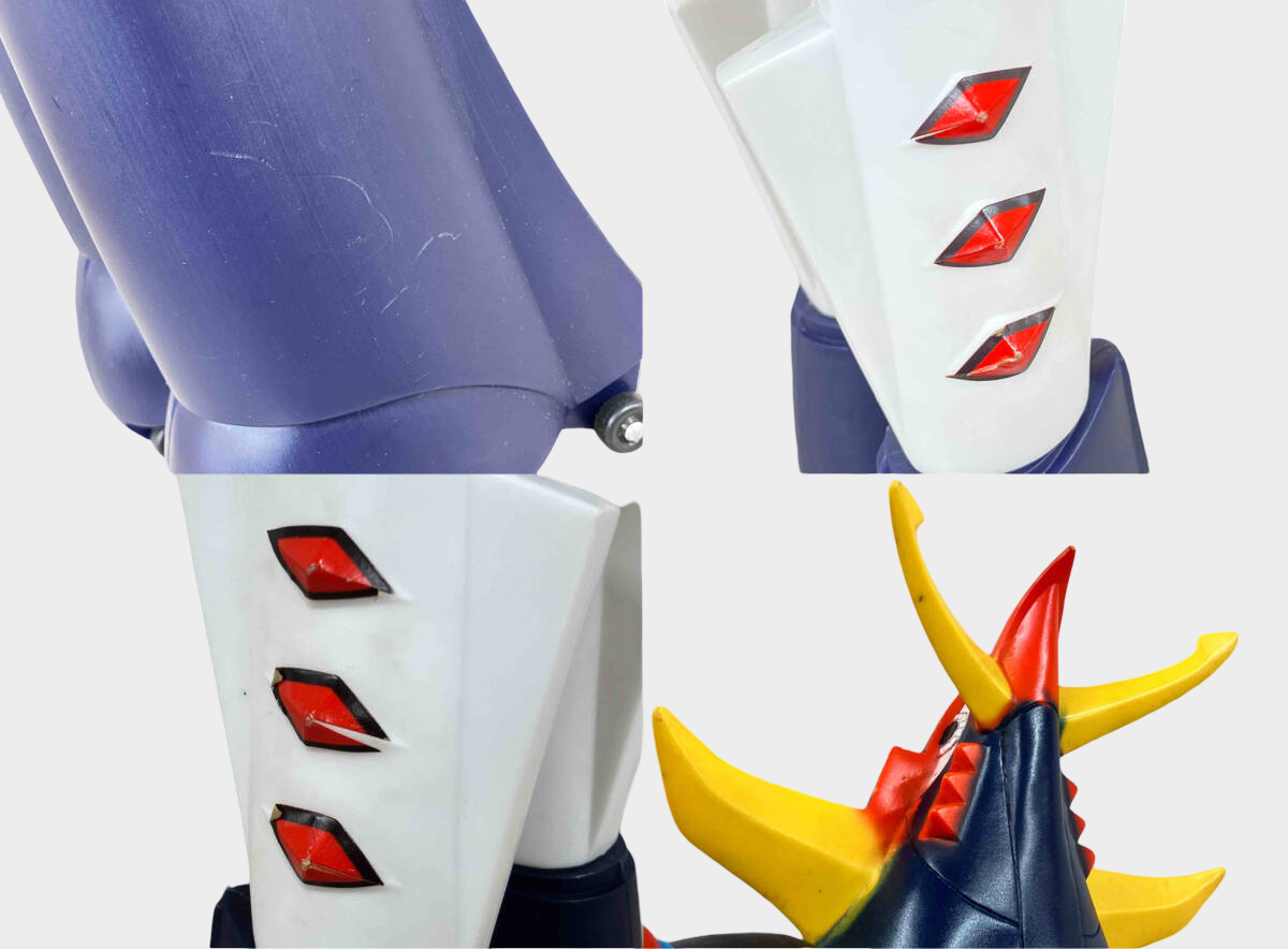 Popy Jumbo Machinder Brave Raideen Vintage Japanese Robot Figure w/ Box — Oversized 1970s Show-Era Icon, Display Class