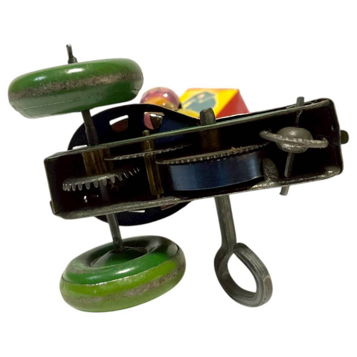 Antique Prewar Japanese Tin Town to Town Wind-Up Toy CK Store 1930s