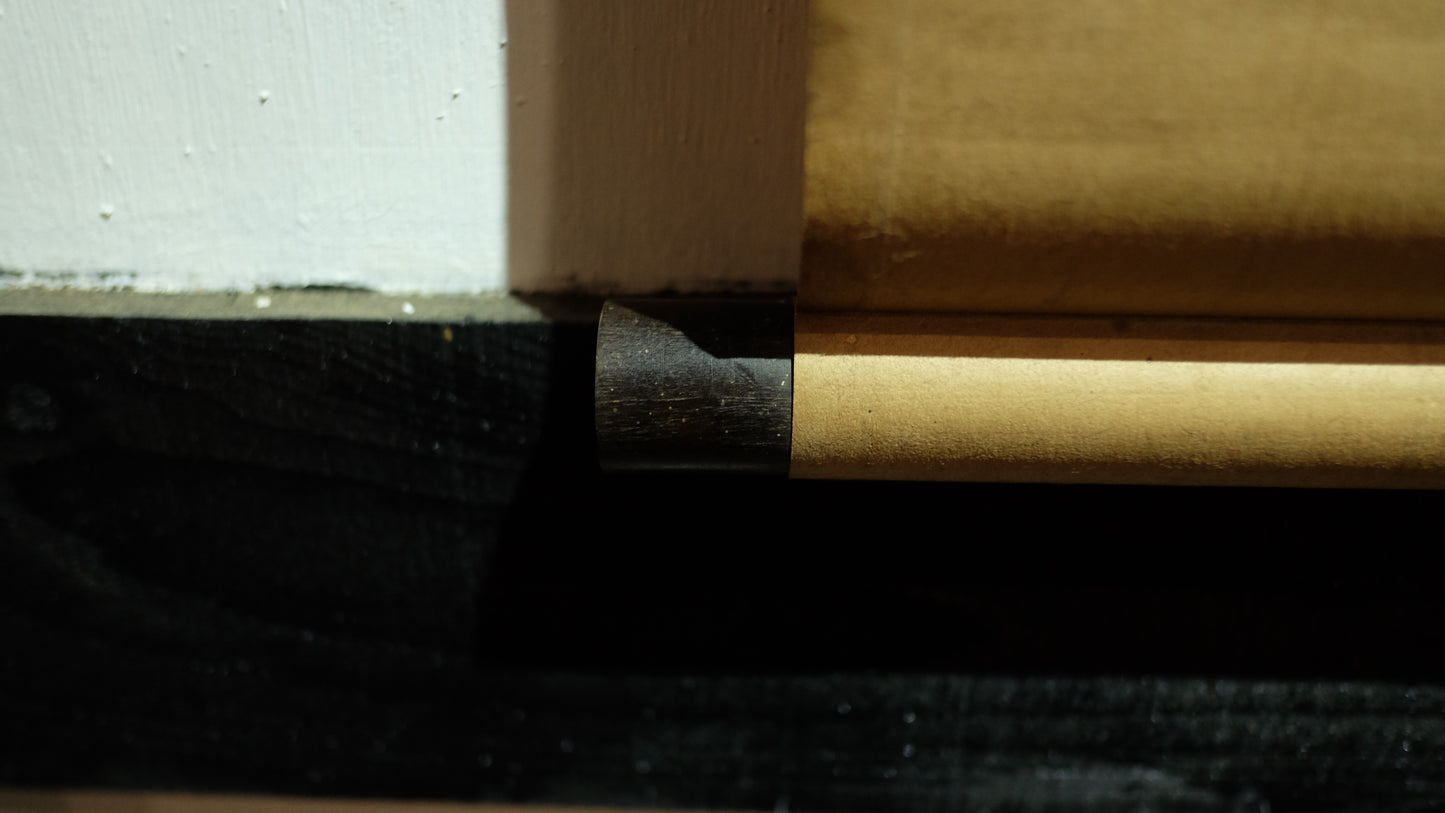 Antique Japanese Samurai Horse Scroll, Signed Tosa-Style Musha-e Painting, Edo Meiji Warrior Kakejiku
