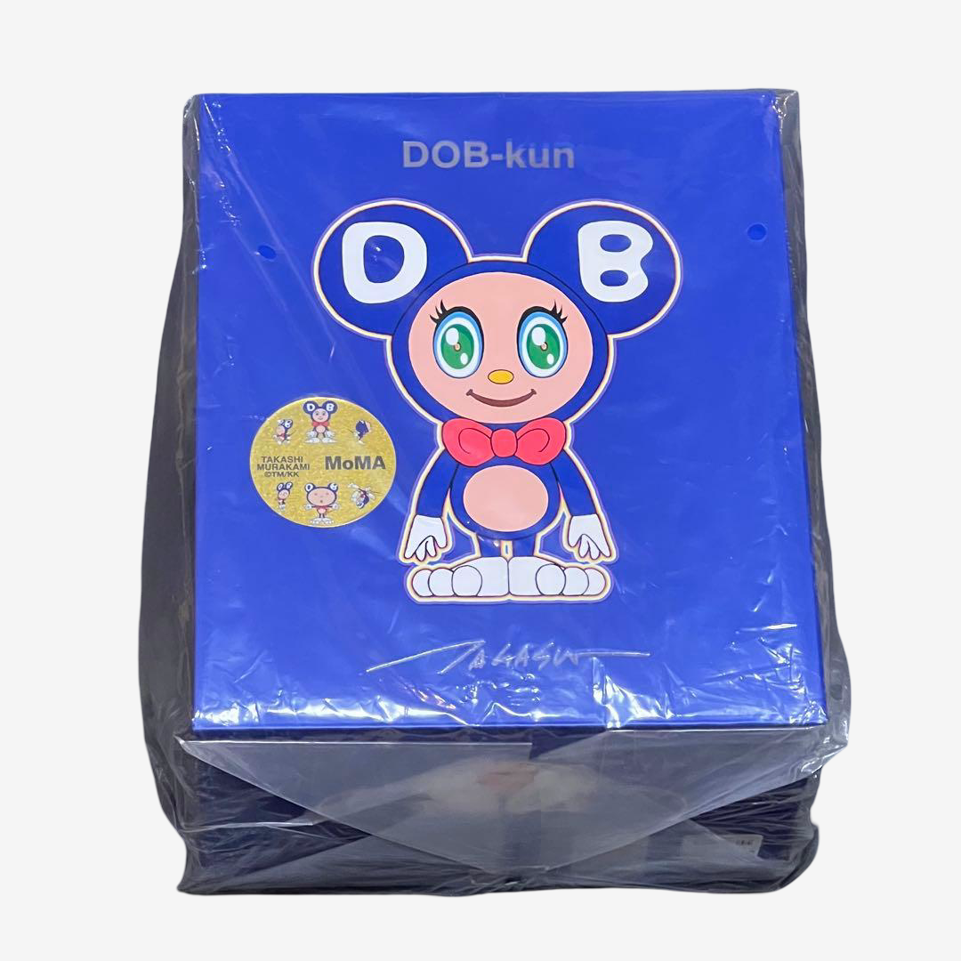 Takashi Murakami DOB-kun MoMA Exclusive Figure Blue Limited 400 Rare Kaikai Kiki INSTINCTOY Art Toy