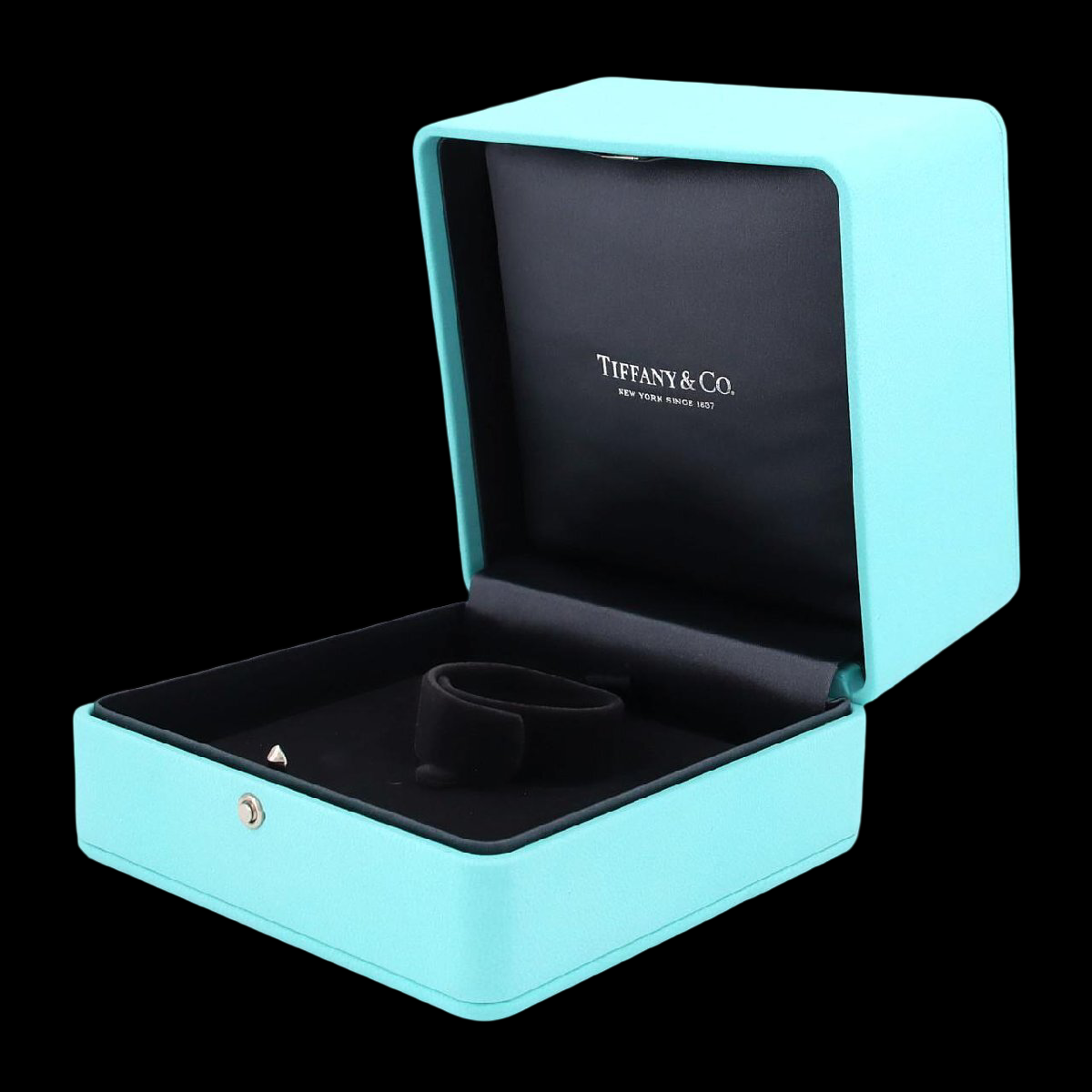 Tiffany & Co High Jewelry Watch WGD Bracelet wth 2 Aquamarines – Opal Dial Quartz Ladies Timepiece – White Gold A Rank