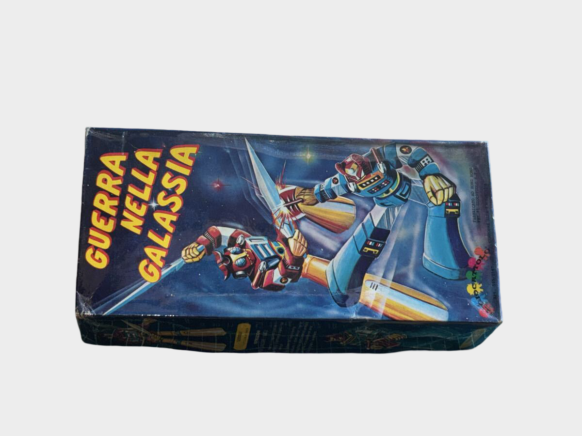 VIKING ROBOT “Guerra Nella Galassia” Mini Machinder — Rare Hong Kong Export-Market Robot Figure with Box, Unlicensed Vintage Oddity