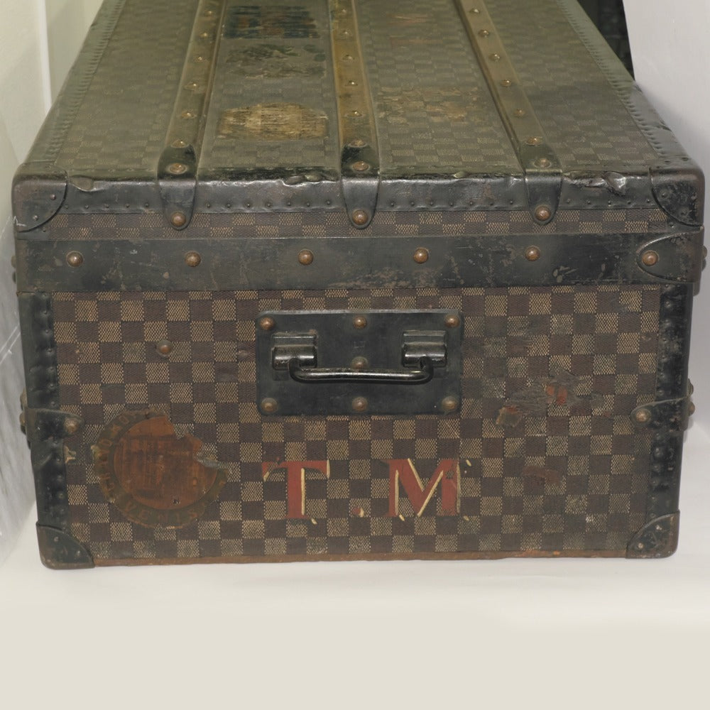 Louis Vuitton Damier Malle Courrier trunk c.1888–1900, view 10 of 10