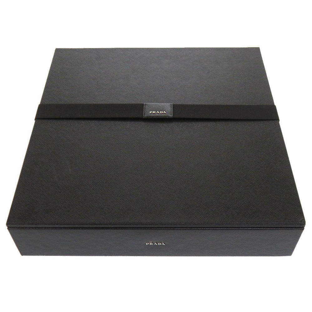 Prada Chess Set in Black Saffiano Leather, view 4