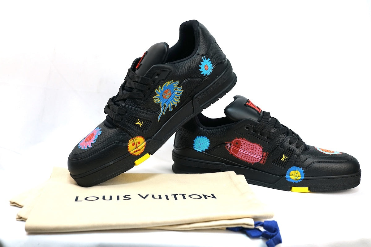 Louis Vuitton × Yayoi Kusama LV Trainer Sneakers 1ABD32, view 9