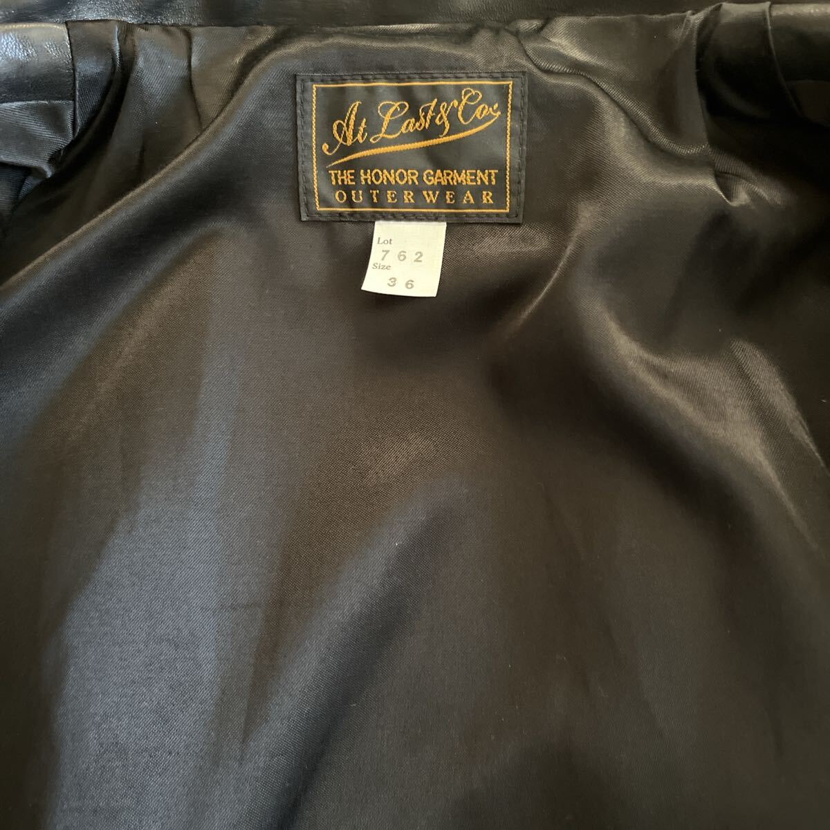 At Last & Co. Horsehide Single Rider Jacket, view 5