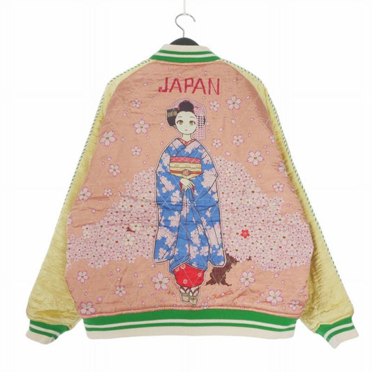 mononoke・made 26AW Reversible Sukajan Bomber, view 2