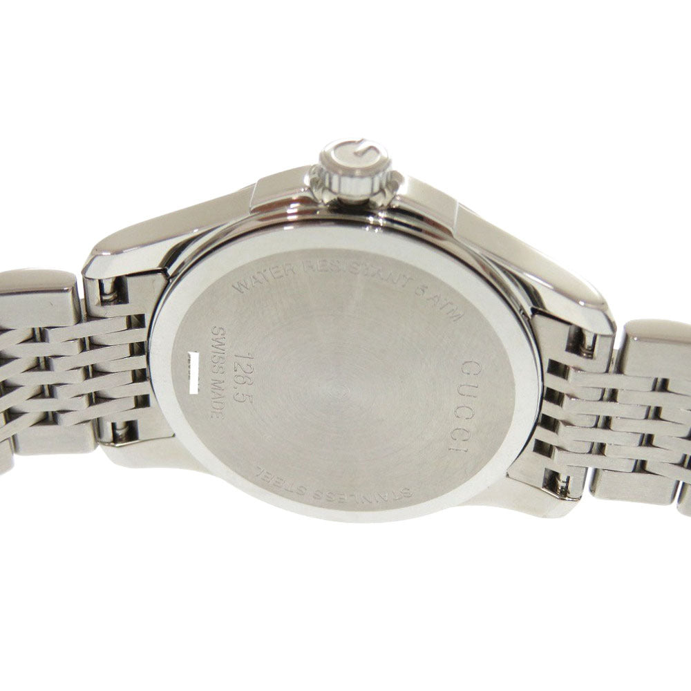Gucci G-Timeless Ladies' Watch 126.5, Silver Dial, Stainless Steel, Quartz, view 5