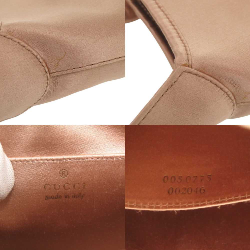 Gucci Vintage Jackie 005 0775, Pink Satin Handbag, view 9