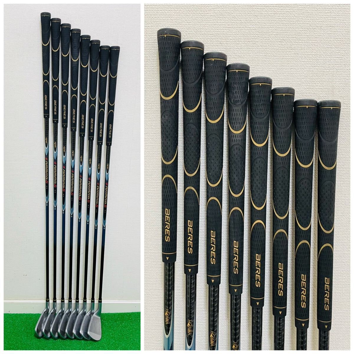 HONMA BERES IS-02 2-Star Iron Set, 5 to 11 plus AW, 8 Clubs, ARMRQ6 54 Regular Flex, view 8