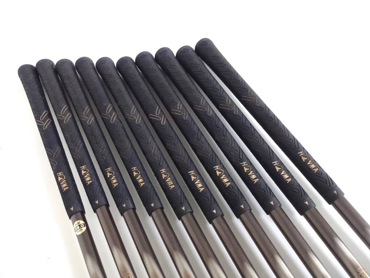 HONMA Twin Marks PROTUNE-N 2-Star Iron Set, 3 to 11 plus SW, 10 Clubs, Regular Flex, view 10