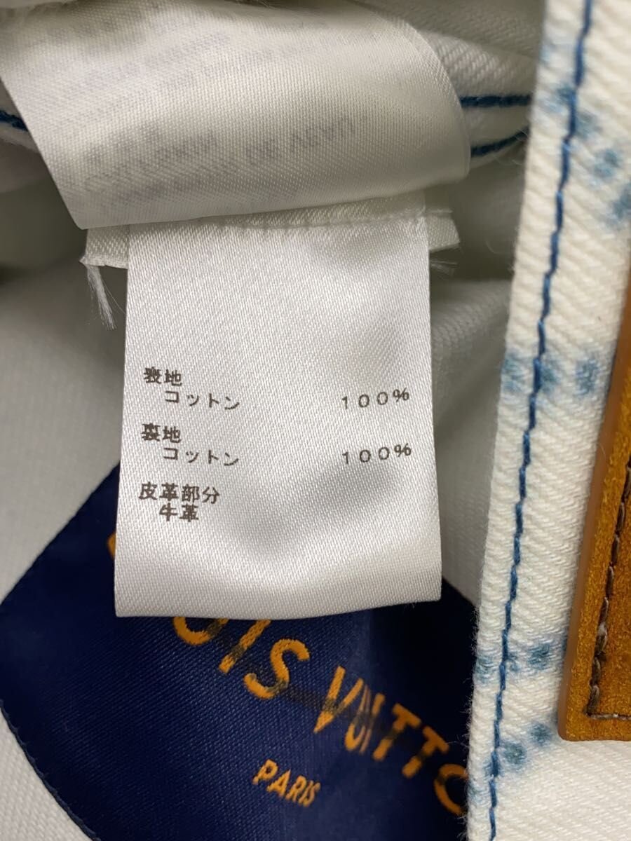 Louis Vuitton SS2023 Monogram Shibori Print Denim Jacket, Indigo on White, Size 44, view 6