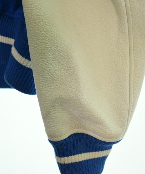 Louis Vuitton Virgil Abloh Marionette LV Varsity Jacket with Crochet Flamingo, Royal Blue and Ivory, Size 48, view 10
