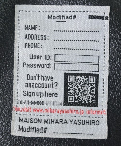 Maison Mihara Yasuhiro PVC Motorcycle Coat, Glossy Black Double-Breasted, Size 44, Made in Japan, view 6