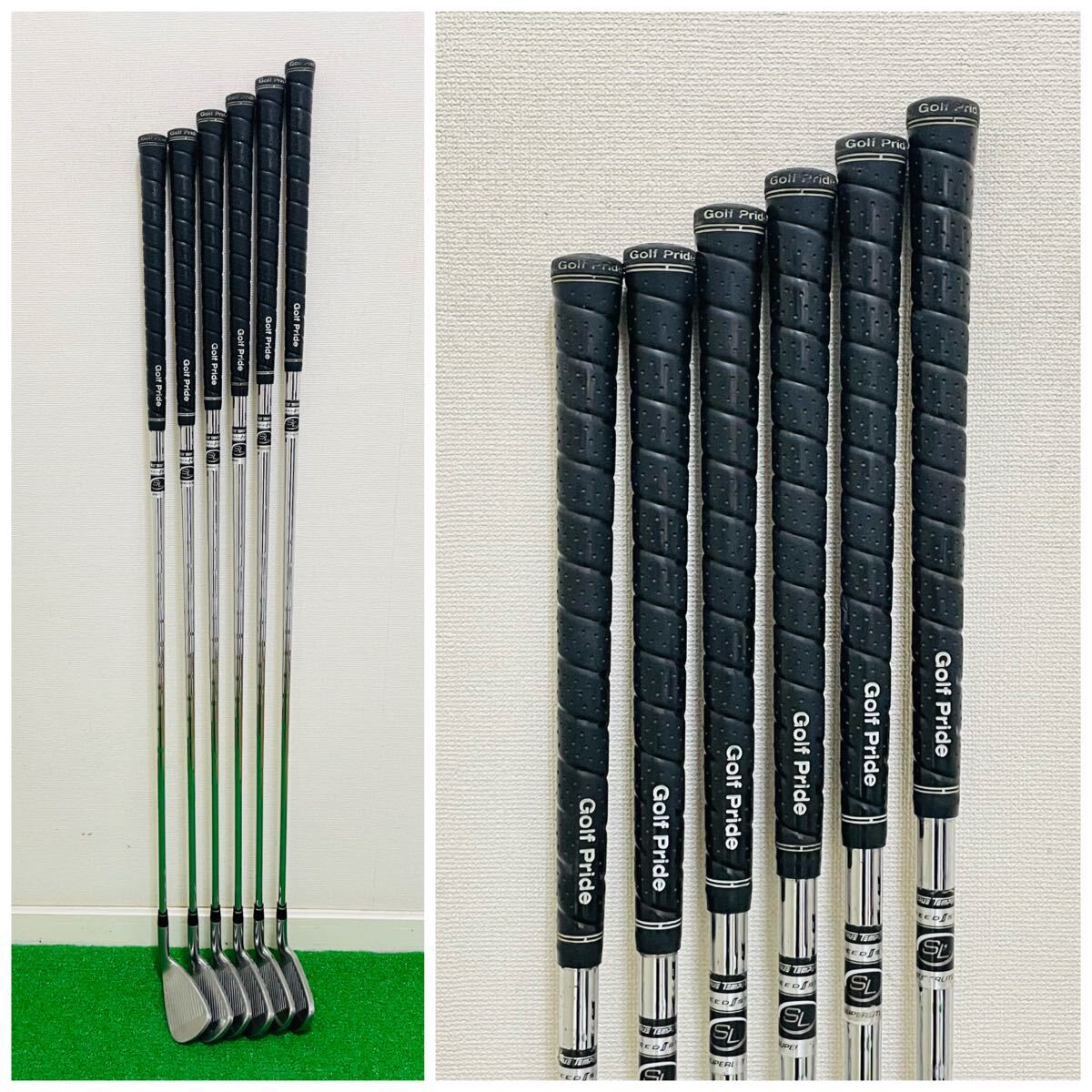 Nike Slingshot 4D Iron Set, 5 to 9 plus PW, 6 Clubs, Speed Step SL steel Regular Flex, Left-Handed, view 9