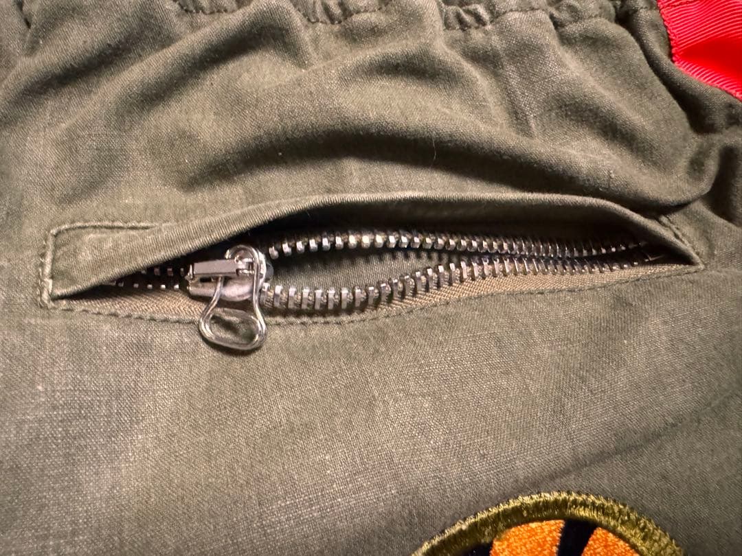 READYMADE × A BATHING APE Shark Shorts with Tiger Patch and Chenille WGM, view 10