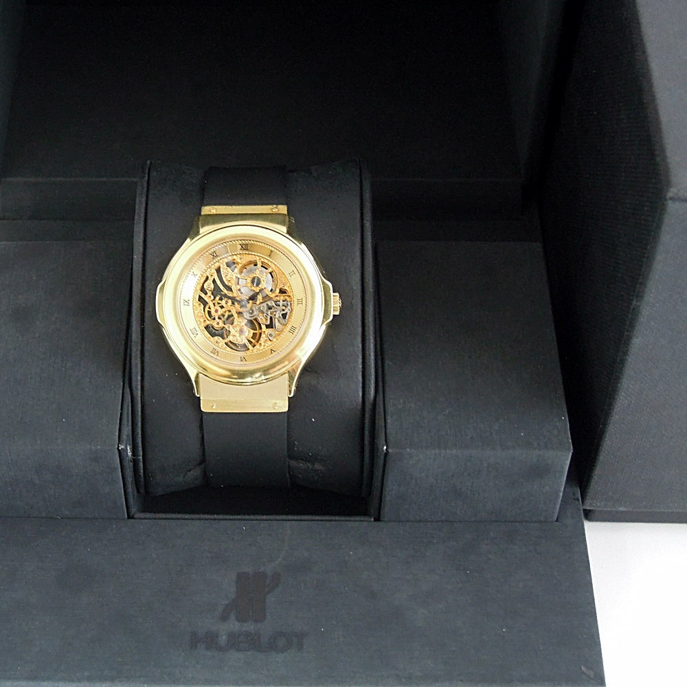 HUBLOT MDM Skeleton Ref. 1512.3 18K Yellow Gold · Frédéric Piguet Cal. 21 Manual-Wind · Vintage Skeleton Watch