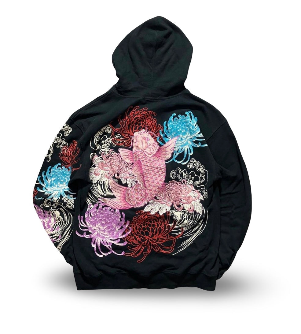 The Return of Y2K Japanese Tattoo Streetwear: Koi, Chrysanthemums, and Embroidered Art