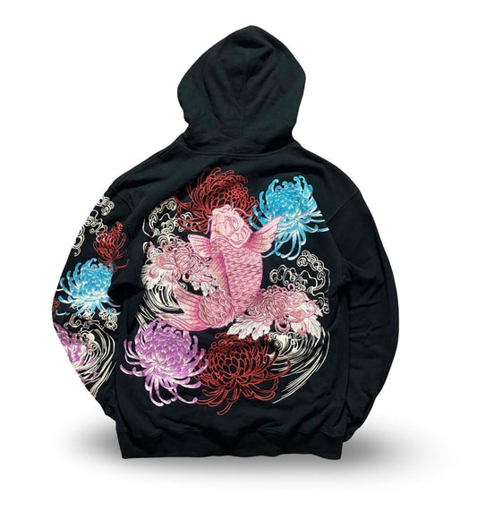 The Return of Y2K Japanese Tattoo Streetwear: Koi, Chrysanthemums, and Embroidered Art