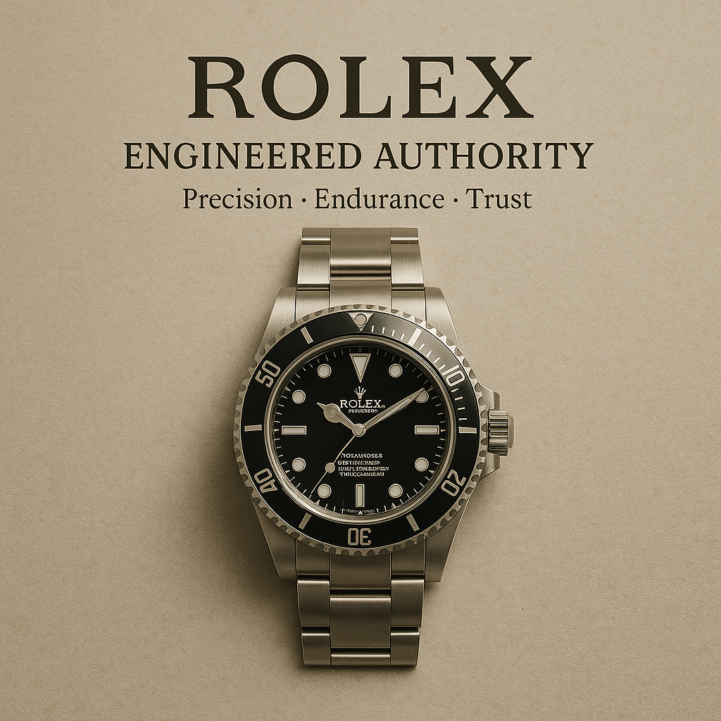 ROLEX · Precision Timekeeping as Cultural Authority
