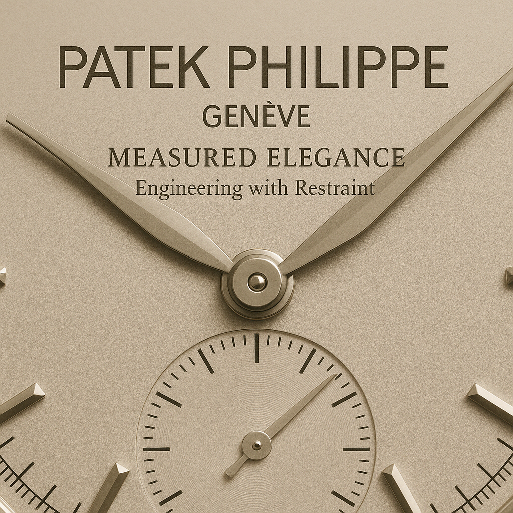 PATEK PHILIPPE · Watchmaking as Heirloom Culture
