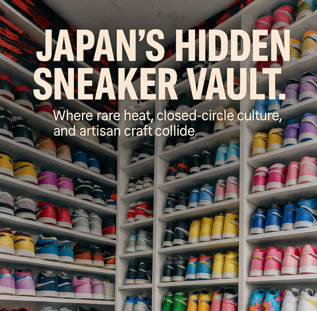 JAPAN’S HIDDEN SNEAKER VAULT