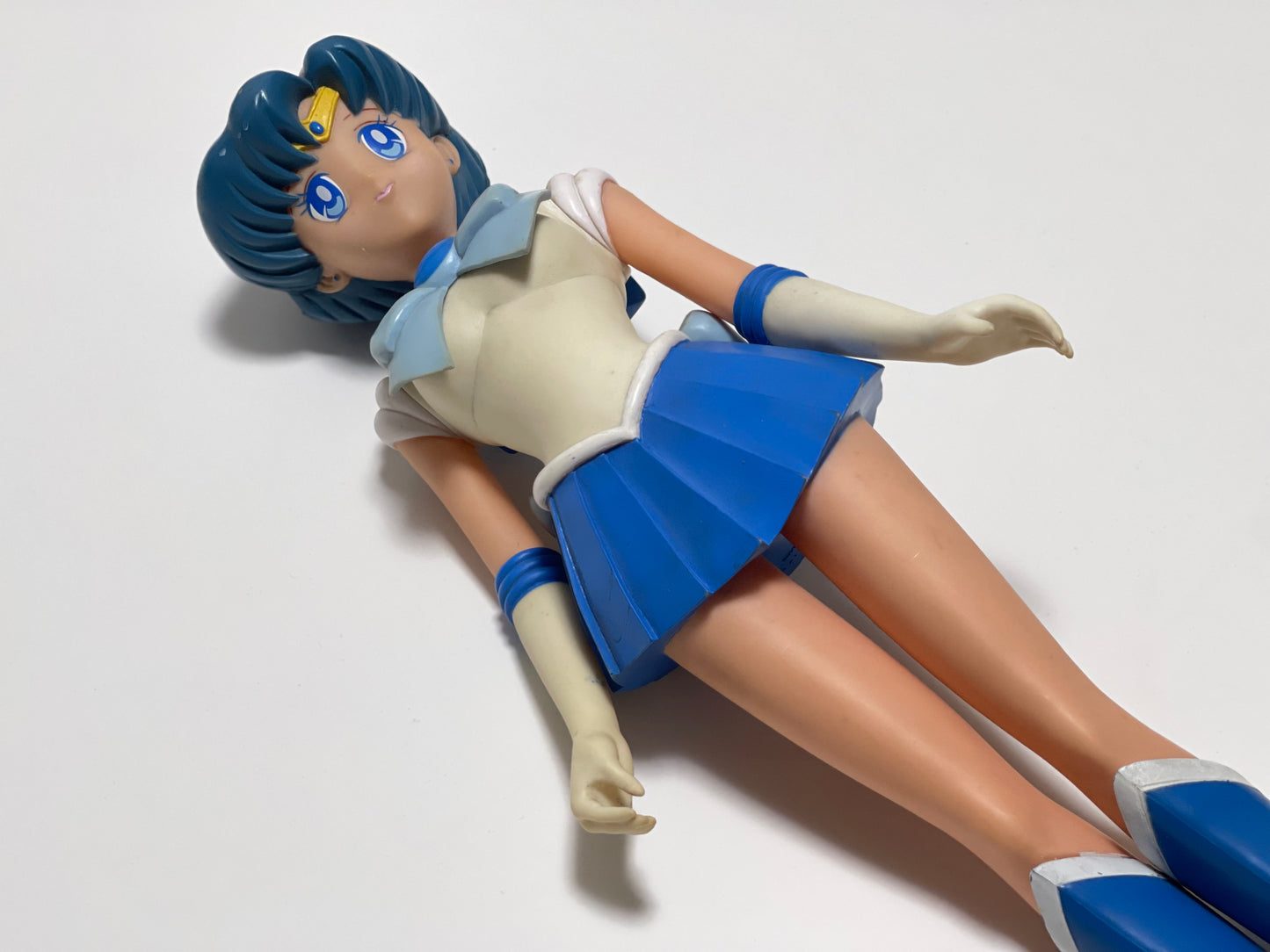 Vintage 1993 Bandai Sailor Mercury Jumbo Figure | Made in Japan | 49cm Sailor Moon Anime Collector Display Doll