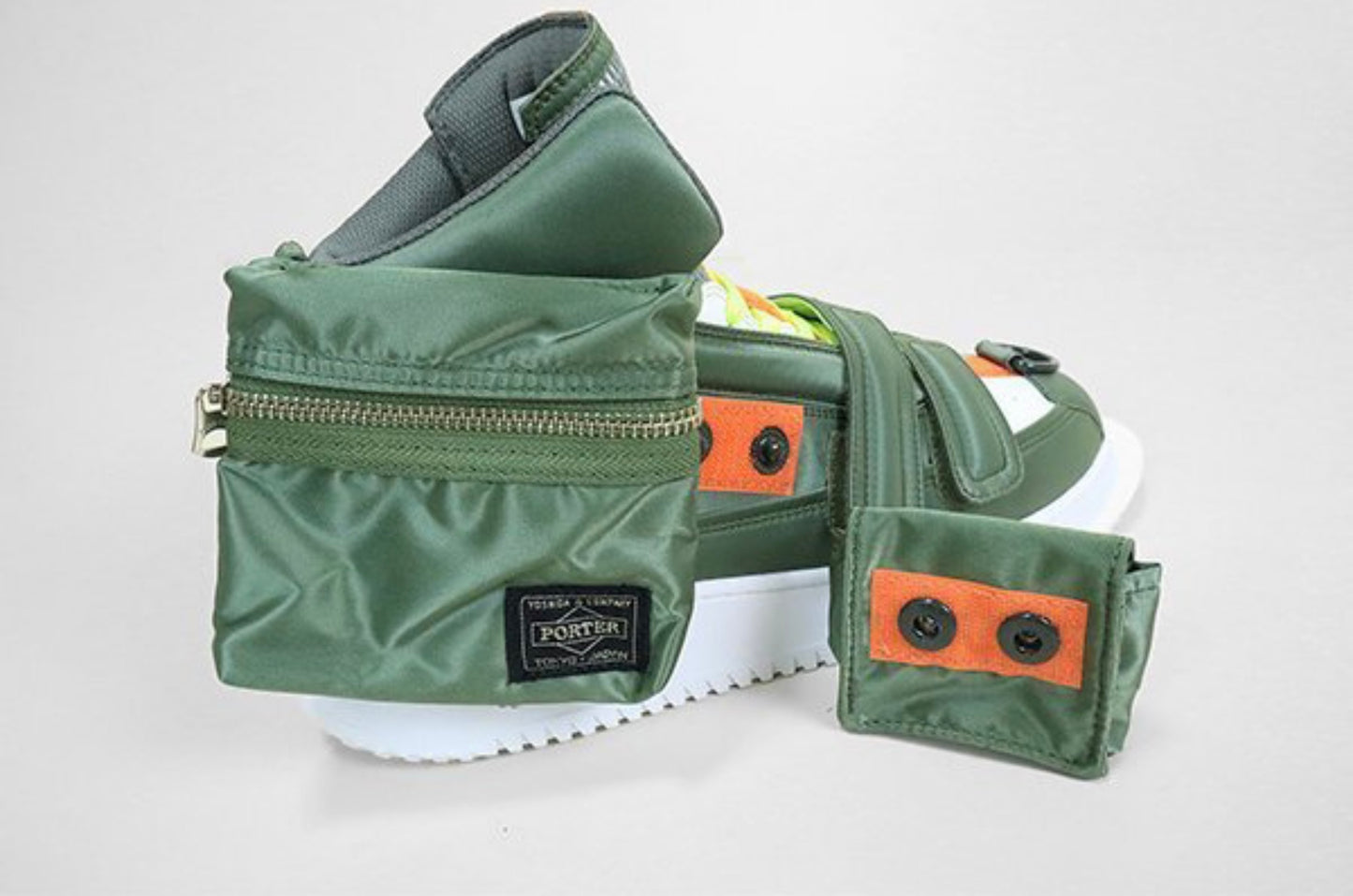 Takashi Murakami × PORTER BS06 T.Z. ORIGINAL TANKER Boots 28 cm US 10 Tonari no Zingaro Limited | Rare Wearable Art Modular Pouch Shoes