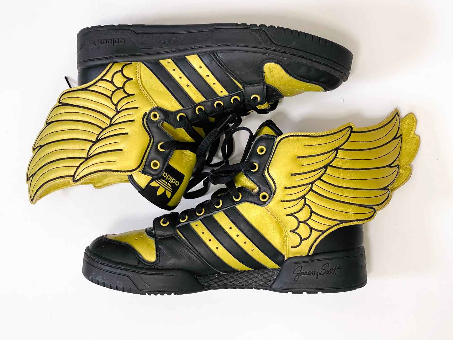 Collectible Adidas Jeremy Scott Wings Sneakers Shoes ( Size : US 9.5 Japan 27.5 cm  )