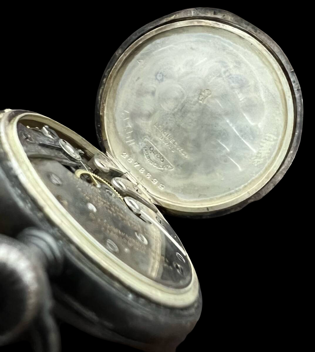 1910s Antique Tiffany Pocket Watch Silver Watch Longines Vintage Watch Silver Hermes Jewelry Tiffany