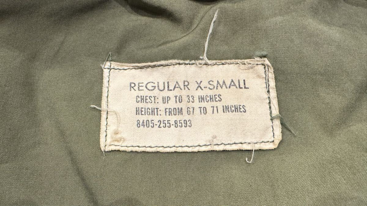 1950s Vintage U.S. Army M-1951 Field Jacket Hand Painted World Bomb Ring Aviation Art OG-107
