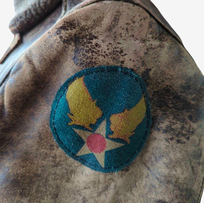 1950s U.S. Navy G-1 Flight Jacket “Hirohito’s Headache” Hand Painted Bugs Bunny Aviation Artifact