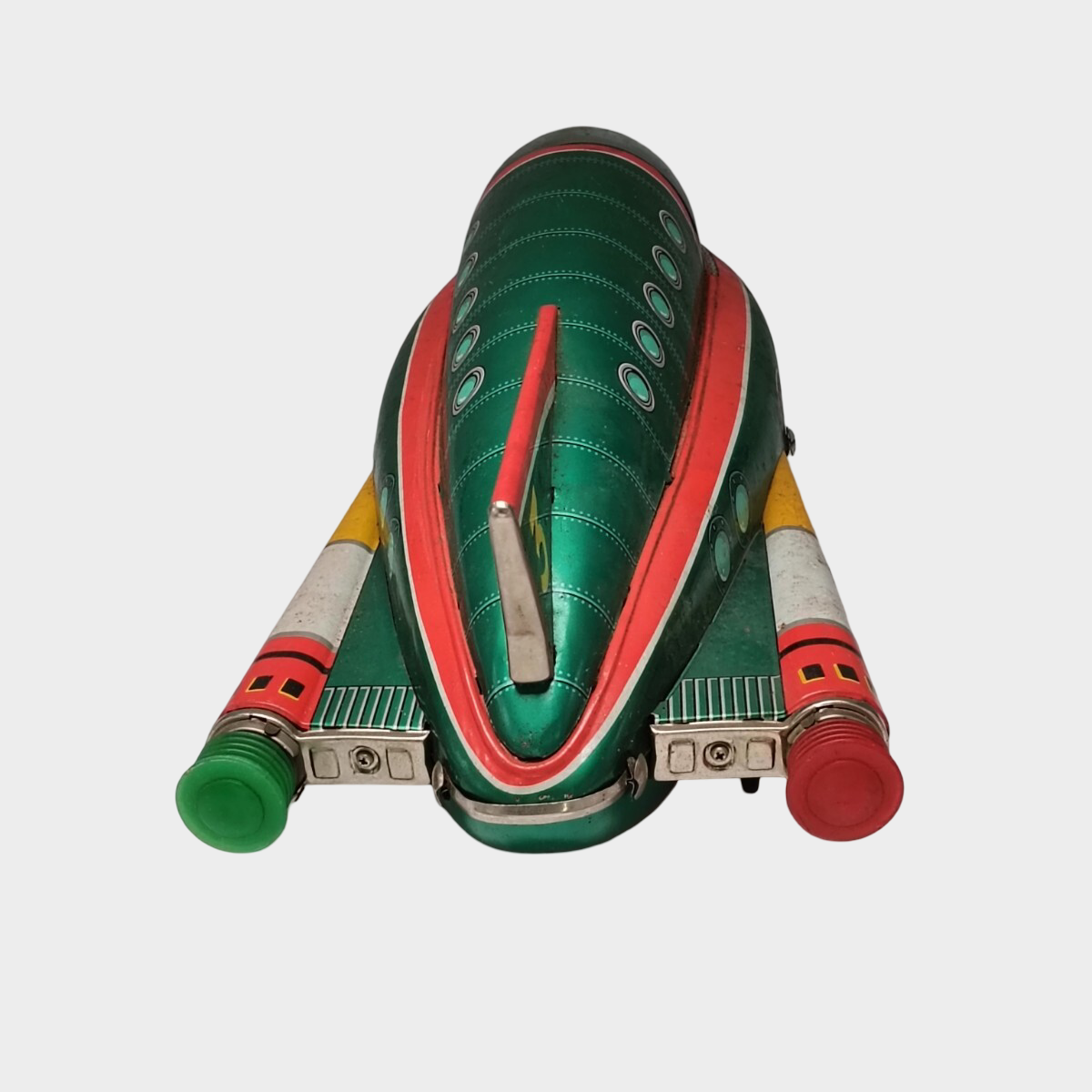 1960s Japanese Tin Toy Space Patrol “Firebird” | Battery-Powered Space Ship | Masudaya Showa Era