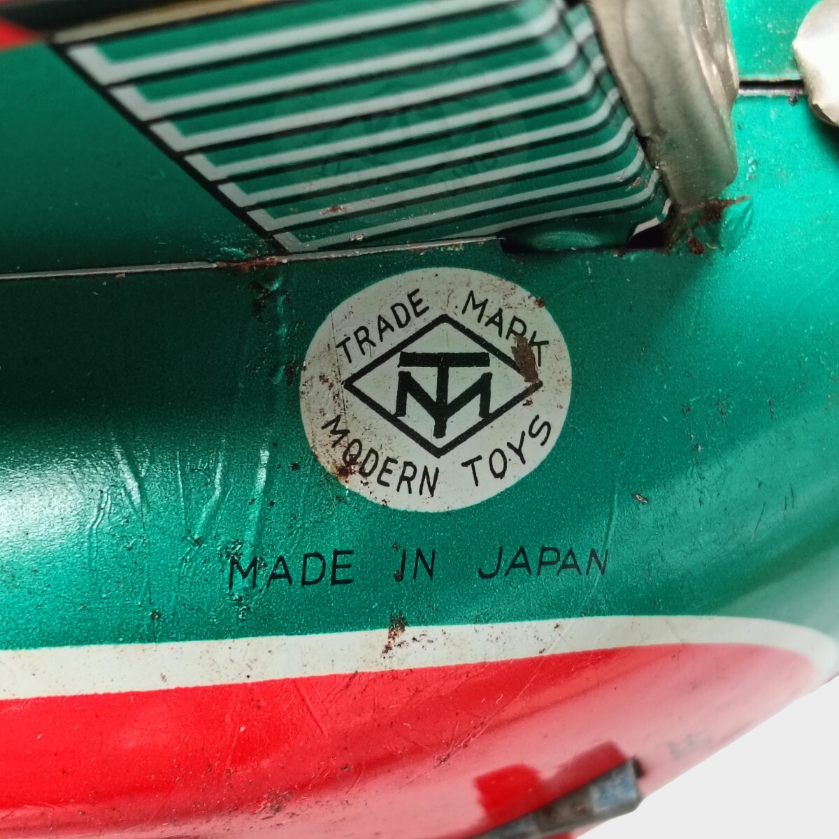 1960s Japanese Tin Toy Space Patrol “Firebird” | Battery-Powered Space Ship | Masudaya Showa Era