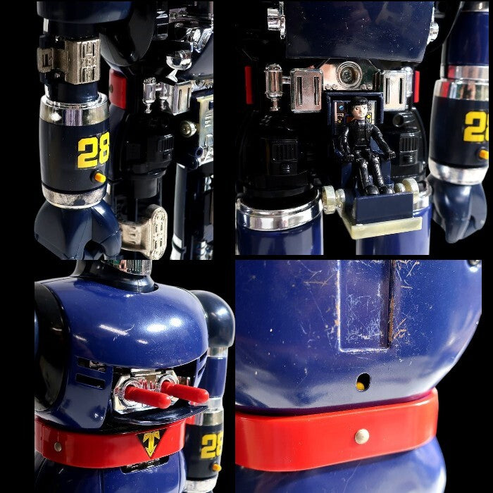 1981 Popy DX Chogokin Tetsujin 28 (SG-01) Vintage Super-Alloy Robot Figure w/ Box - Showa Retro Die-Cast Icon