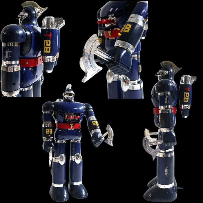 1981 Popy DX Chogokin Tetsujin 28 (SG-01) Vintage Super-Alloy Robot Figure w/ Box - Showa Retro Die-Cast Icon