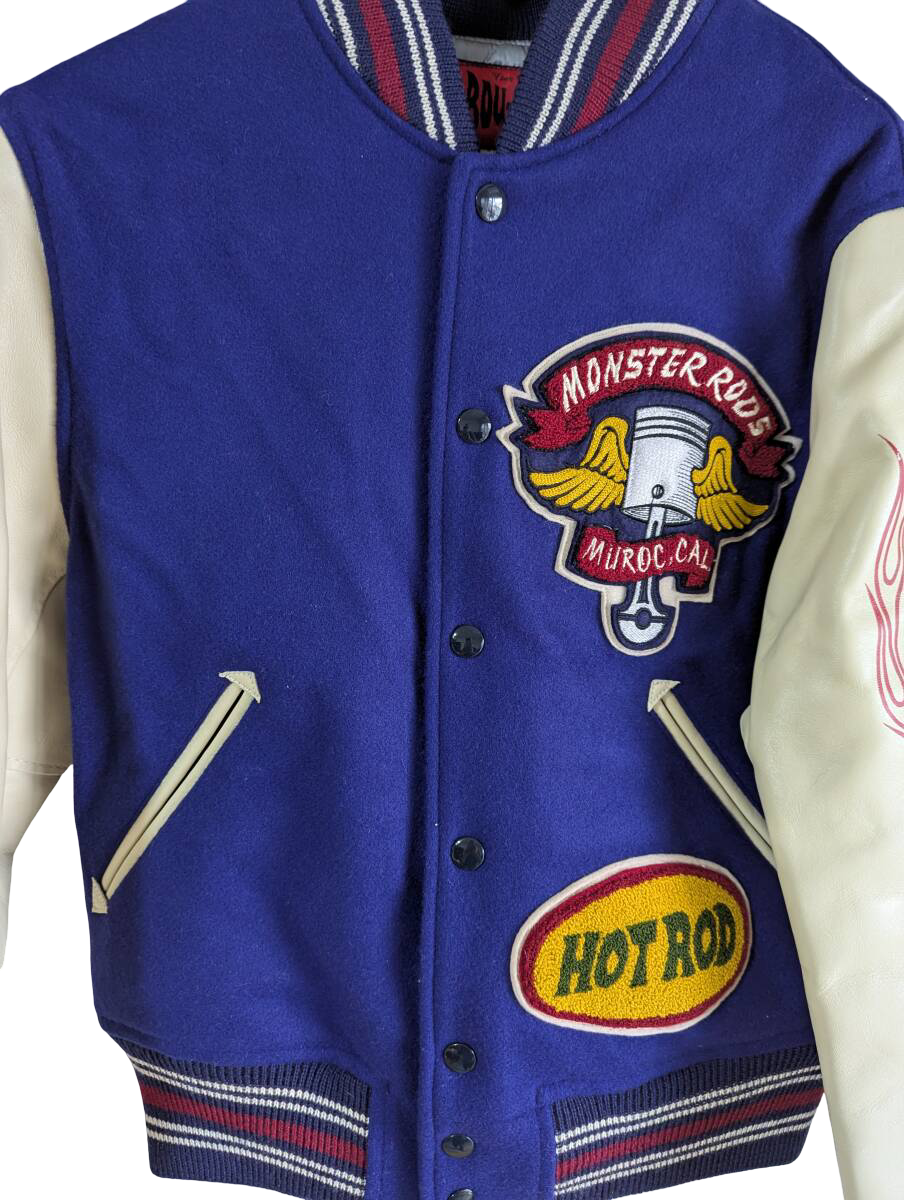 1990s Bouken-Oh | Adventure Series Collaboration: Toho × Eiji Tsuburaya × The Real McCoy’s Godzilla (Kaiju) Stadium Jacket / Souvenir Jacket