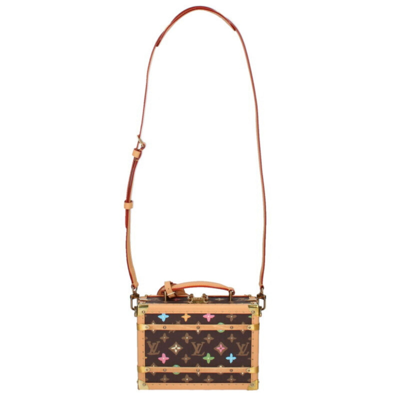 Louis Vuitton Handle Trunk M11120 Craggy Monogram Tyler Creator Limited 2WAY Rare Collector Trunk Bag LV Pastel Multicolor