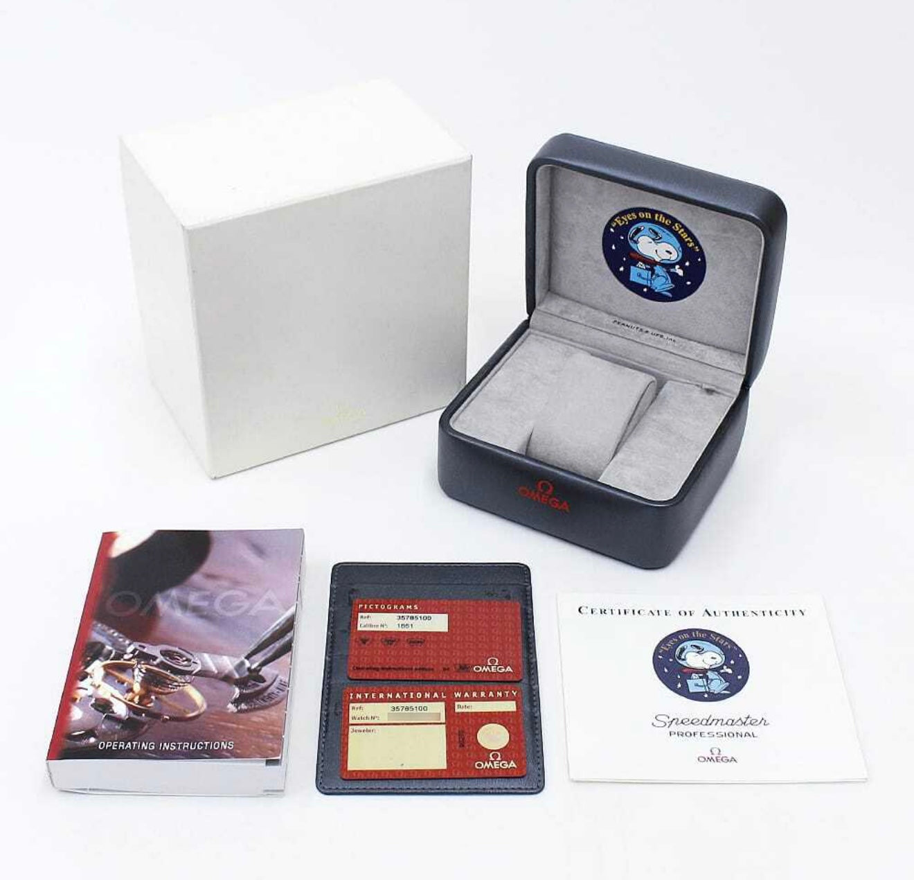 Omega Speedmaster Professional Snoopy Award Ref. 3578.51 – 5441 Limited Edition – Full Set – Eyes on the Stars