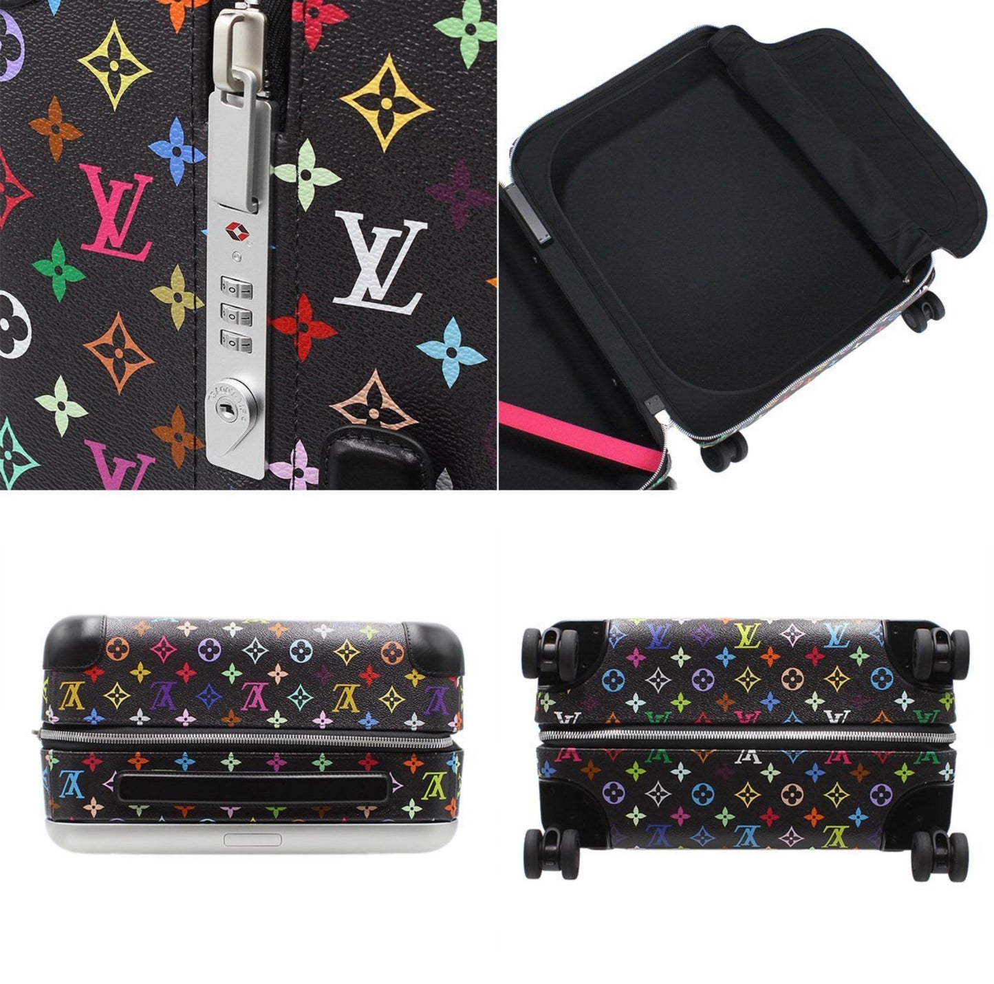 Louis Vuitton × Takashi Murakami Horizon 55 Multicolore Carry-On M13787 | Rare LV × TM Collaboration Luggage | Brand New Japan-Sourced