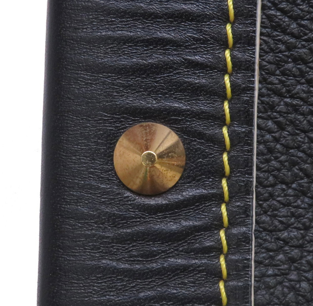 Louis Vuitton Sari Leather Extravagant Boston Bag M91800 Noir Gold Studded Rare Vintage Runway Icon LV Black Stud Boston Bag